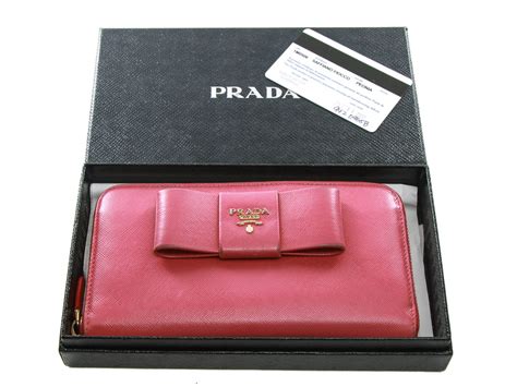 prada wallet estore|authentic prada wallet.